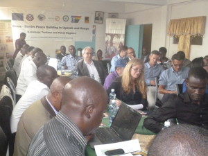  participants during meeting with EU parliament members at Nakuru.