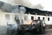 Voting Machines Burn in Warehouse In DRC