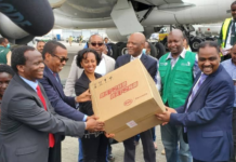 Jack Ma’s Foundation Donates COVID19 Medical equipment to AU