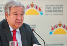 Nairobi: UN Chief Urges Gaza Ceasefire and Silencing of Guns in Sudan
