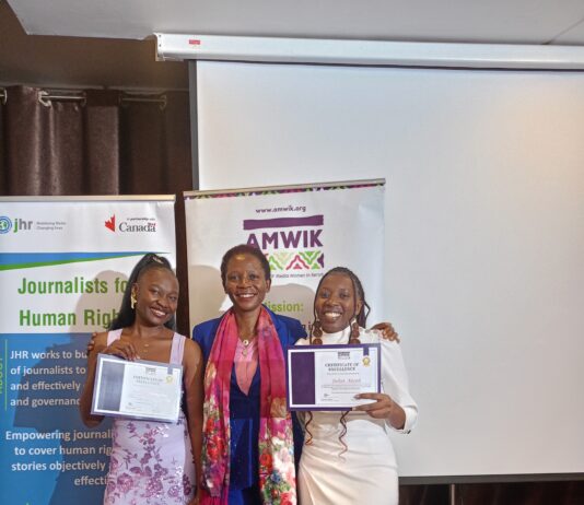 Talk Africa Journalists Shine at Inaugural AMWIK Women in Media Awards