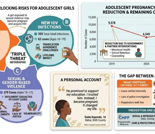 Kilifi Girls Face Triple Threat of Teenage Pregnancy, HIV and Sexual Violence
